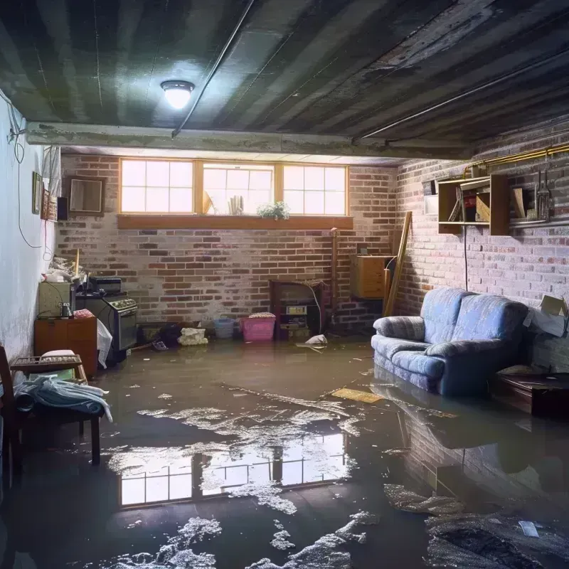 Flooded Basement Cleanup in Hope, ME